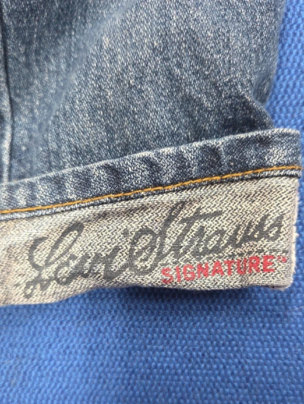 Y2K Levi’s Baby Toddler Jeans Rolled Cuff Size 12 Months